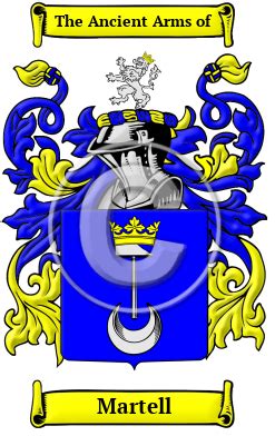 Martell Name Meaning, Family History, Family Crest & Coats of Arms, French