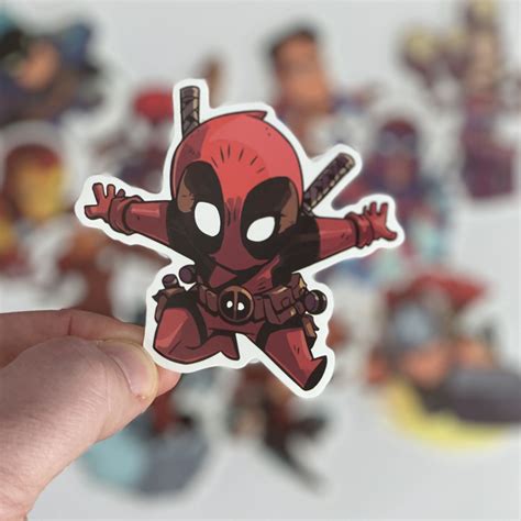 50 Marvel Comic Stickers Vinyl Sticker Pack - Etsy UK | Etsy stickers ...