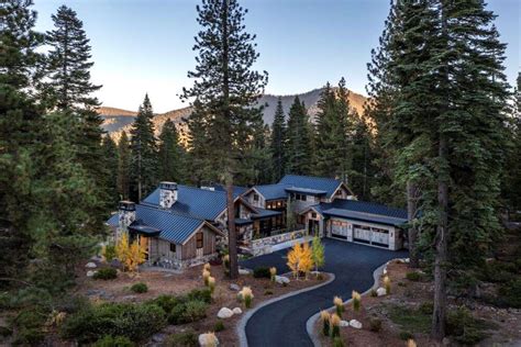 Cabin Charm Meets Alpine Luxury in Lake Tahoe Mansion