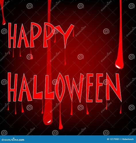 Bloody halloween stock vector. Illustration of seasonal - 12179901