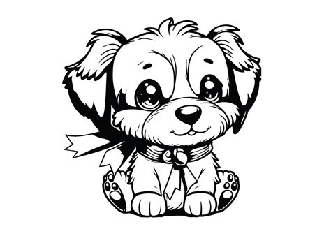 CUTE DOG SVG Cute Dog Clipart Cute Dog Puppy Svg Files for - Etsy