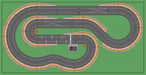 8'x4' Scalextric Layouts - Track Plans - SlotForum | Carrera slot cars, Slot racing, Scalextric ...