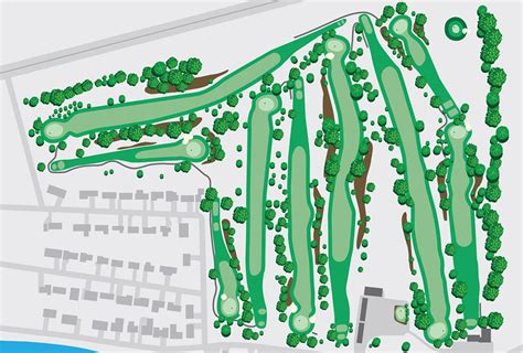 Veterans Memorial Golf Course Layout