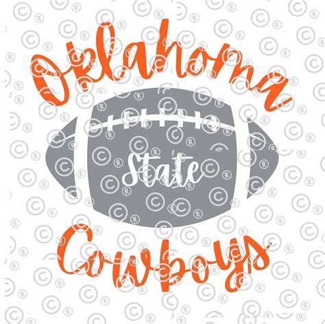 Oklahoma State Cowboys, Svg, Png File, Digital Download, Football - Etsy