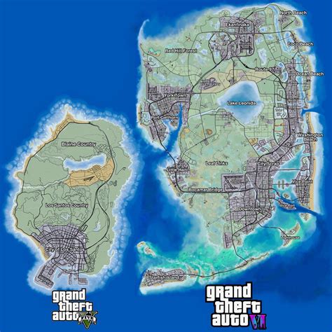 Concept map for GTA 6 made by AVATARSD : r/GTA6