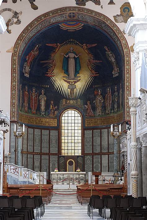 SALERNO CATHEDRAL, SOUTH ITALY Stock Image - Image of parish, abbey: 101549847