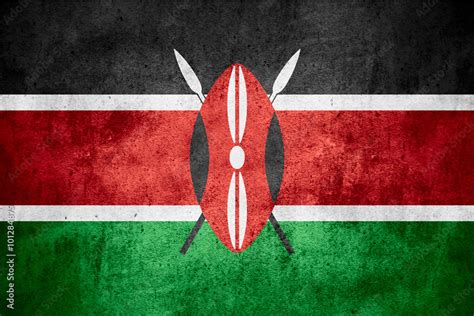 flag of Kenya Stock Photo | Adobe Stock