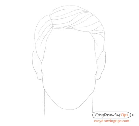 How to Draw Messy Boy Hair - White Hilooppat49