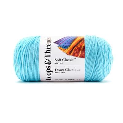 Soft Classic™ Solid Yarn by Loops & Threads® | Michaels