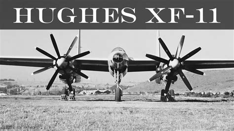 The 6,000 Horsepower Plane that Nearly Killed Howard Hughes - The XF-11 - YouTube