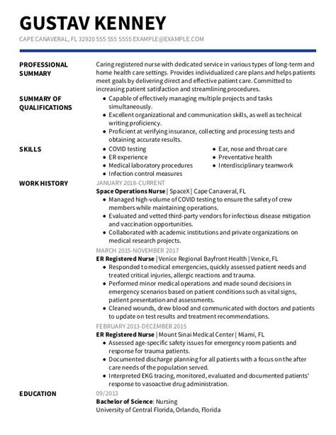 Registered Nurse | Free Resume Templates + How-To Guide