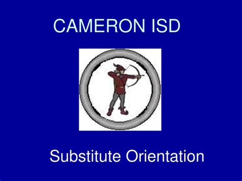 PPT - CAMERON ISD PowerPoint Presentation, free download - ID:6787532