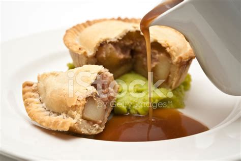 Pie And Mushy Peas With Gravy Stock Photo | Royalty-Free | FreeImages