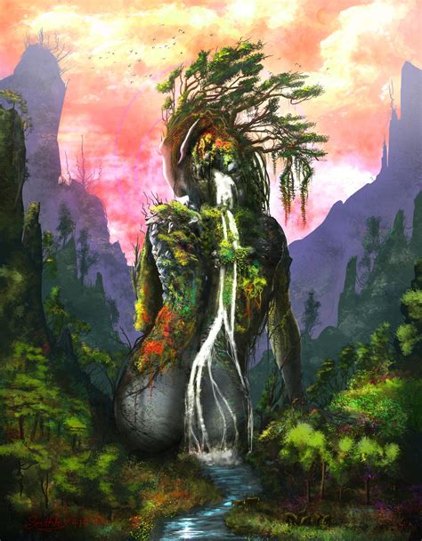 Fountain of Growth by Sverrirorz on DeviantArt