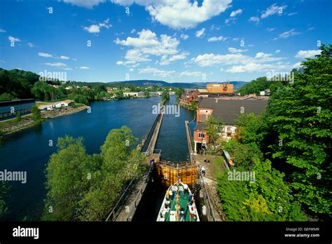 Telemark Canal, Norway Stock Photo - Alamy