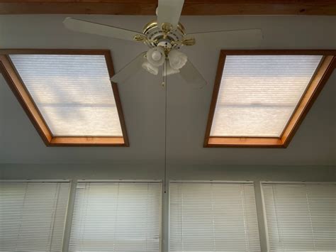 Hunter Douglas Cordless Cellular Skylight Shades Project in Emerson, NJ ...