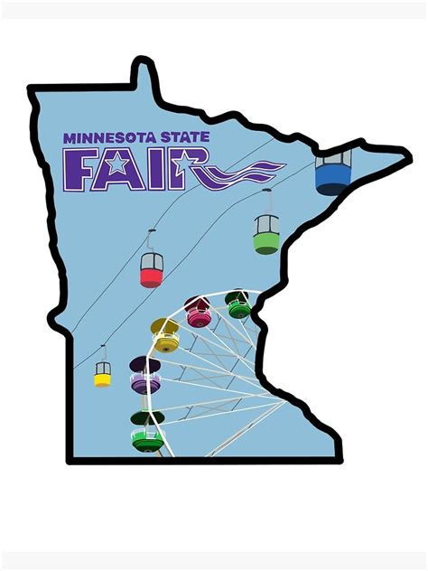 "Minnesota State Fair" Poster for Sale by mbodnar001 | Redbubble