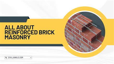 What Is Reinforced Brick Masonry | Construction of the Reinforced Brick ...