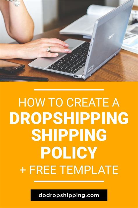 Shipping Policy Template For Dropshipping