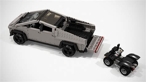 As It Turns Out, Tesla Cybertruck Makes For A Perfect LEGO Model