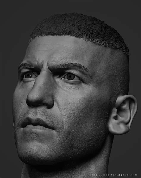 3d Face, Human Face, Male Face, Face Skin, Tony Jones, Head Anatomy, Caricature Sketch, Zbrush ...