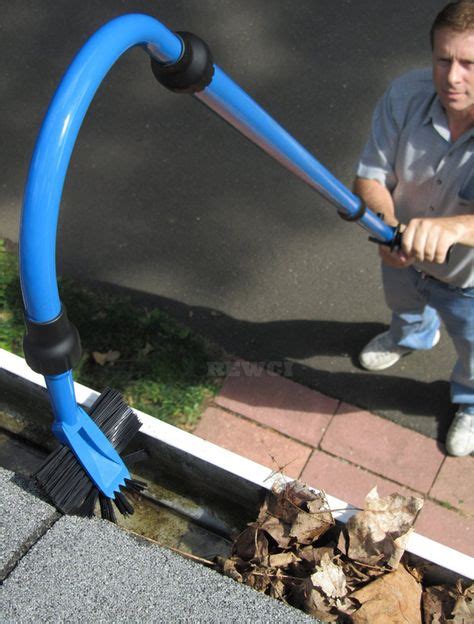 Easily clean your gutters from the ground! The Vertalok harnesses the power of your cordless ...