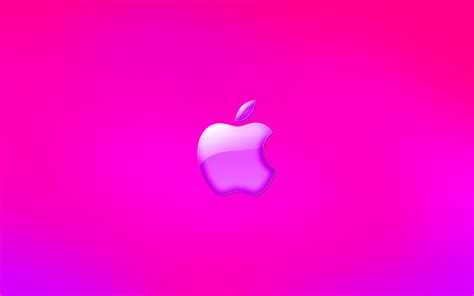 Pink Apple Logo wallpaper | 1680x1050 | #27794