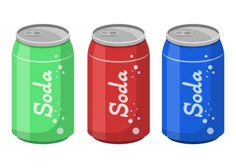 Soda can isolated | Can clipart, Free clip art, Soda can