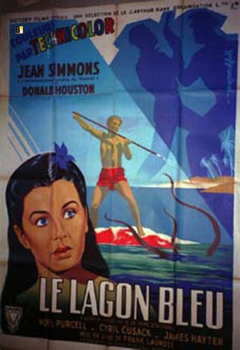 "BLUE LAGOON, THE" MOVIE POSTER - "THE BLUE LAGOON" MOVIE POSTER