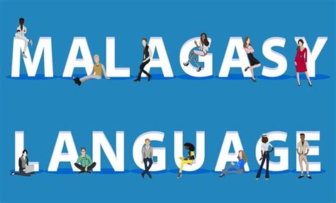 Premium Vector | People on malagasy language for web mobile app