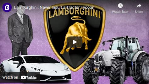 A Brief History of the Unbelievable and Super Elegant Lamborghini ...