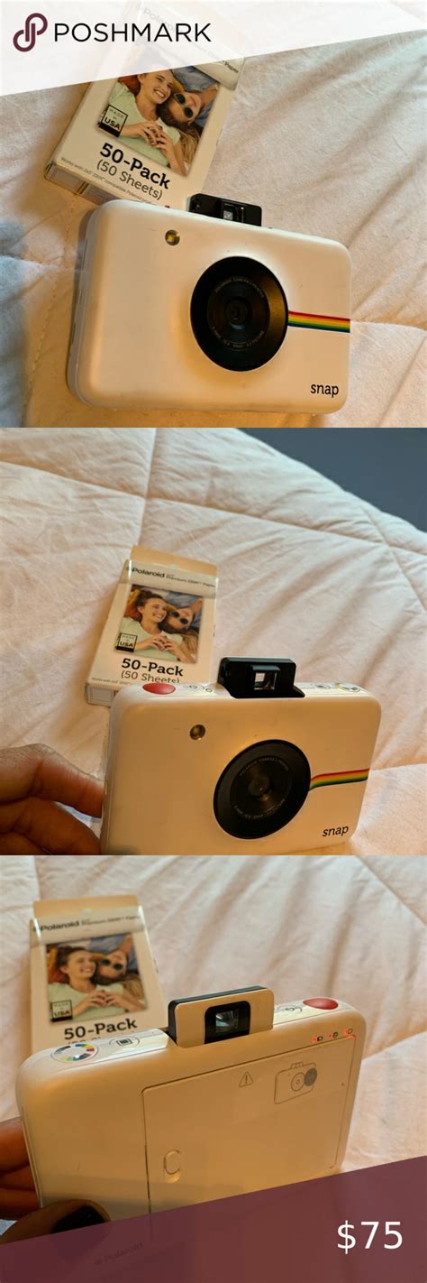 Polaroid snap camera with new pack of film | Polaroid snap camera, Polaroid snap, Film fantastic