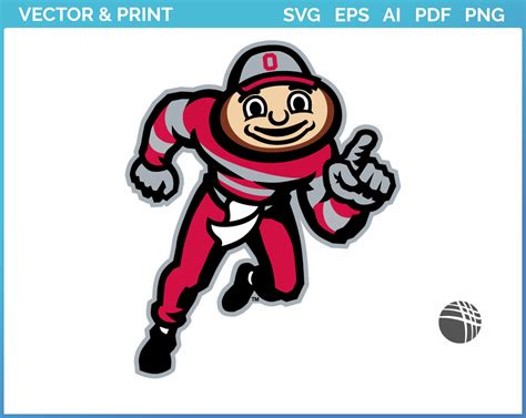 Ohio State Buckeyes - Mascot Logo (2003) - College Sports Vector SVG Logo in 5 formats