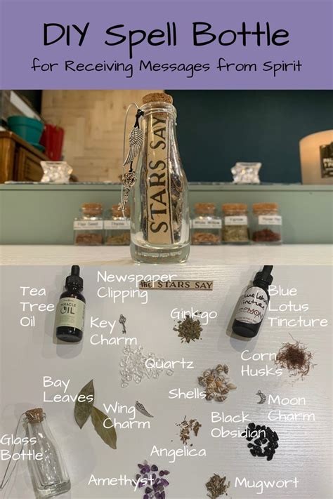 Easy DIY Spell Bottles | Jar spells, Witch diy, Witch bottles