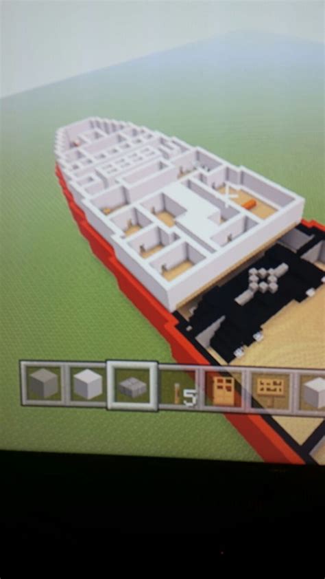 Minecraft titanic with full interior | Titanic, Electronic products ...