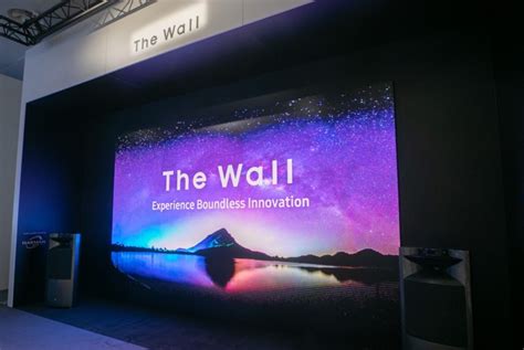 292 inch Samsung The Wall unveiled at ISE 2019 - Geeky Gadgets