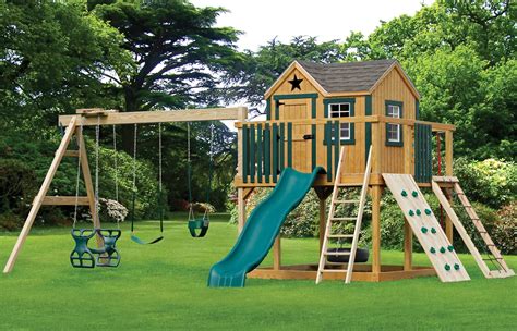 Shop Playscapes & Swing Sets in CT | Wooden & Vinyl Playsets