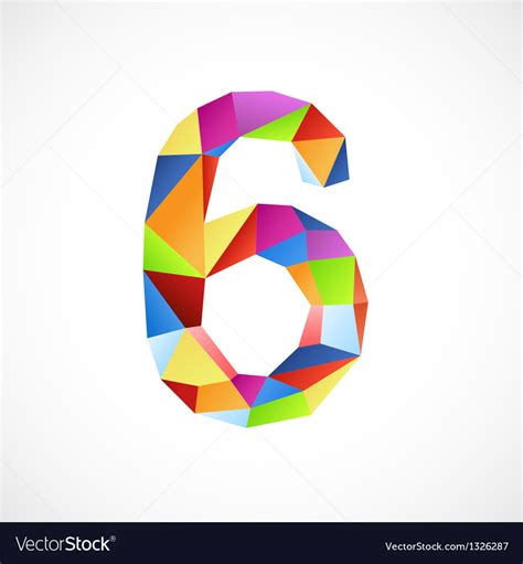 6 color Royalty Free Vector Image - VectorStock