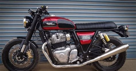 Modified Royal Enfield Interceptor INT 650 gets new paint job and ...