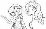 Mia And Me Coloring Page For Kids  Pages sketch template