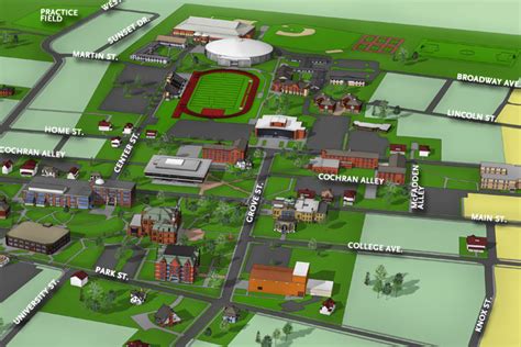 Download Campus Map | Otterbein University - Virtual Campus Tour