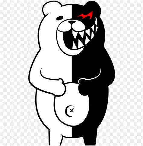 monokuma - danganronpa PNG image with transparent background | TOPpng