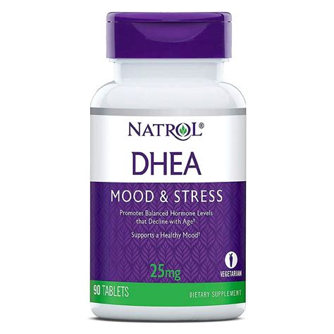 Natrol DHEA 25 mg Dietary Supplement Tablets | Walgreens