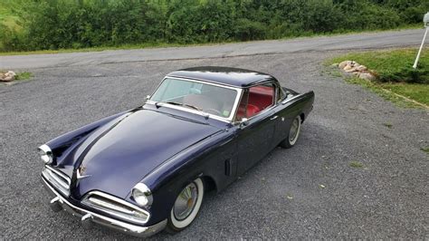 1953 Studebaker Commander Coupe Blue RWD Automatic Starliner for sale: photos, technical ...