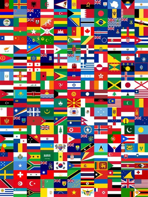 Printable Flags Of The World