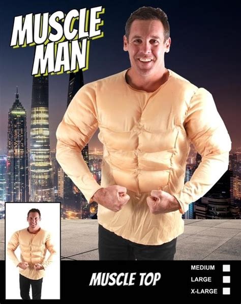 Muscle Man Costume - Party Costumes - Shindigs.com.au