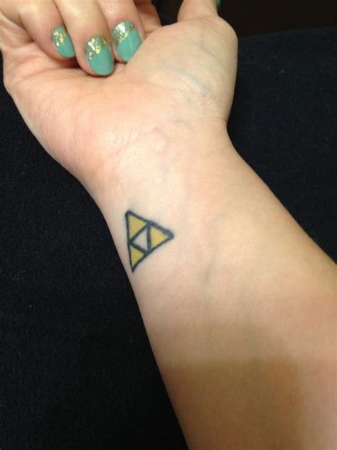 Triforce Tattoo: 34 Most Beautiful Ideas Of Triangle From 'Legend Of Zelda'