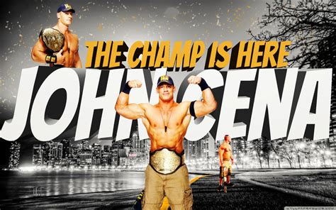 The Champ Is Here John Cena Wallpaper! by menasamih on DeviantArt