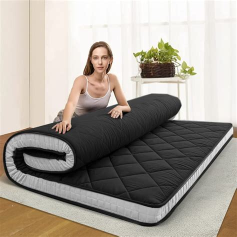 SLSY Futon Mattress, Extra Thick Padded Japanese Floor Mattress Quilted ...