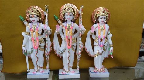 Ram Darbar Marble Idol at Rs 9000 | Ram Darbar Marble Statue in Mumbai | ID: 7722486112